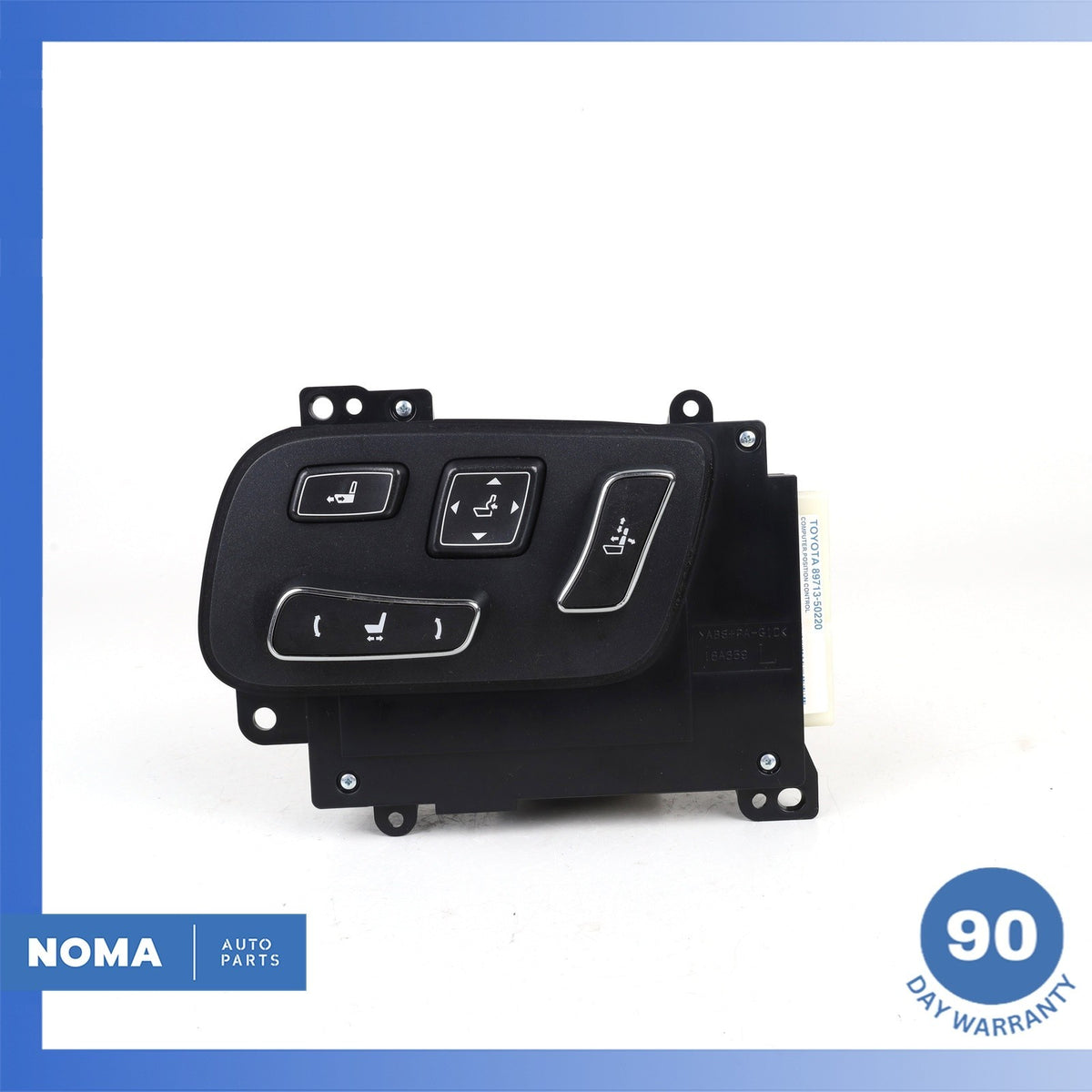 13-17 Lexus UCF20 LS460 Front Left Memory Seat Adjustment Control Switch OEM - photo 1