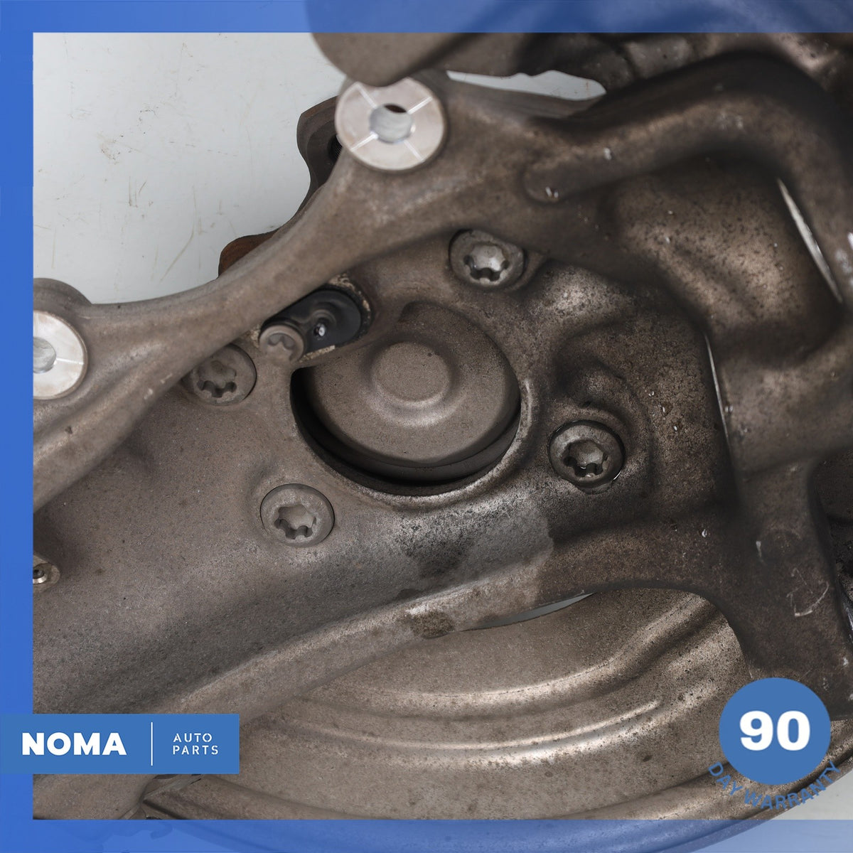 16-22 BMW G12 740Li 750i RWD Front Right Spindle Knuckle Hub 31206884378 OEM 76k - photo 13