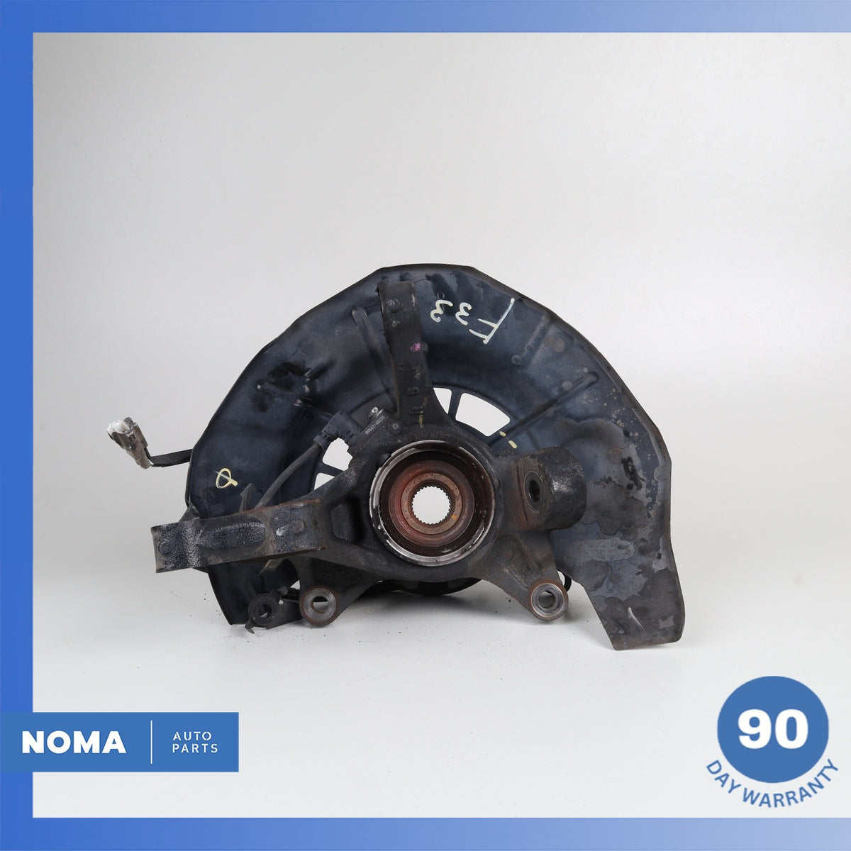 04-08 Lexus MHU33 RX400h RX350 Front Right Spindle Knuckle Hub w/ Shield OEM - photo 8
