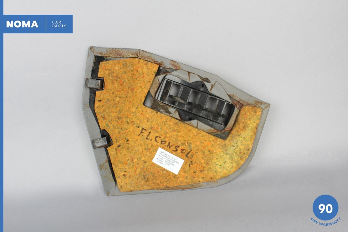 1987 Jaguar XJS HE Series 2 Front Left Side Footwell Vent Cover Trim Gray OEM - photo 8