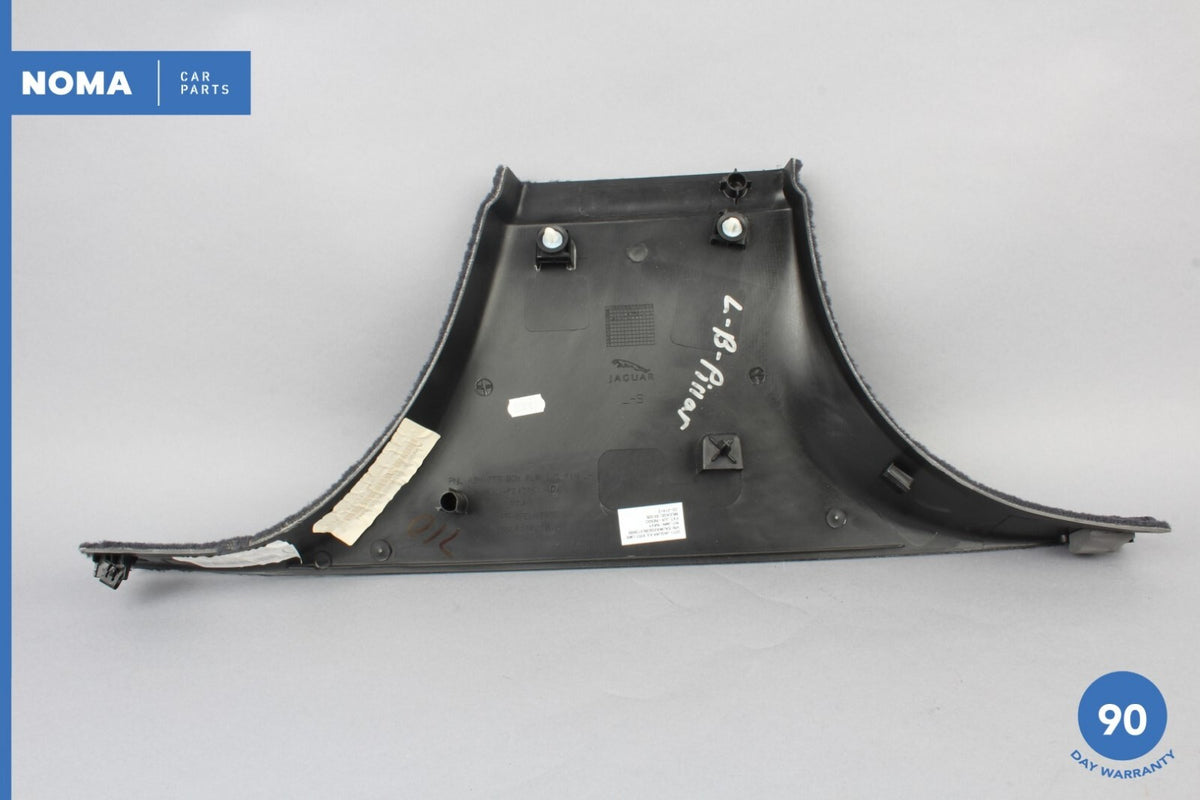 10-15 Jaguar XJL X351 Left Driver Side Lower B Pillar Trim Cover Carpet JMN OEM - photo 6