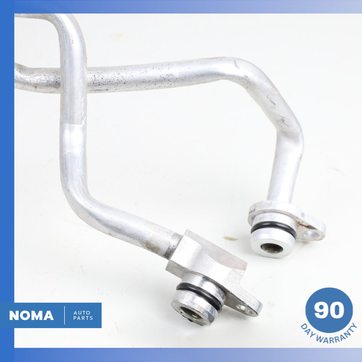 2018 Alfa Romeo 952 Giulia Transmission Oil Cooler Line Set of 2 50551405 OEM - photo 2