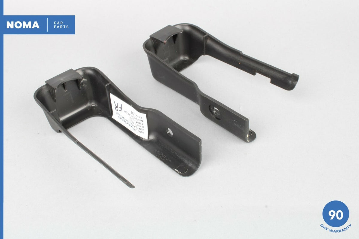 98-03 Jaguar XJR X308 Front Right & Left Side Seat Rail Cover Trim LEG Set OEM - photo 7