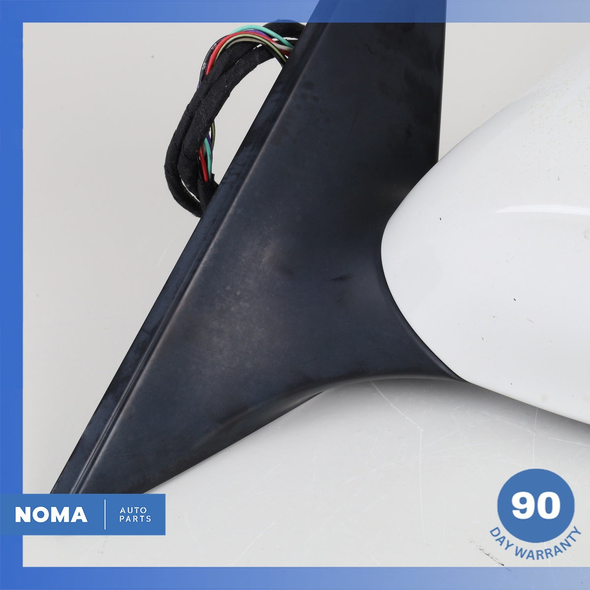 03-08 BMW E85 Z4 Left Side Rear View Door Mirror White OEM - photo 10