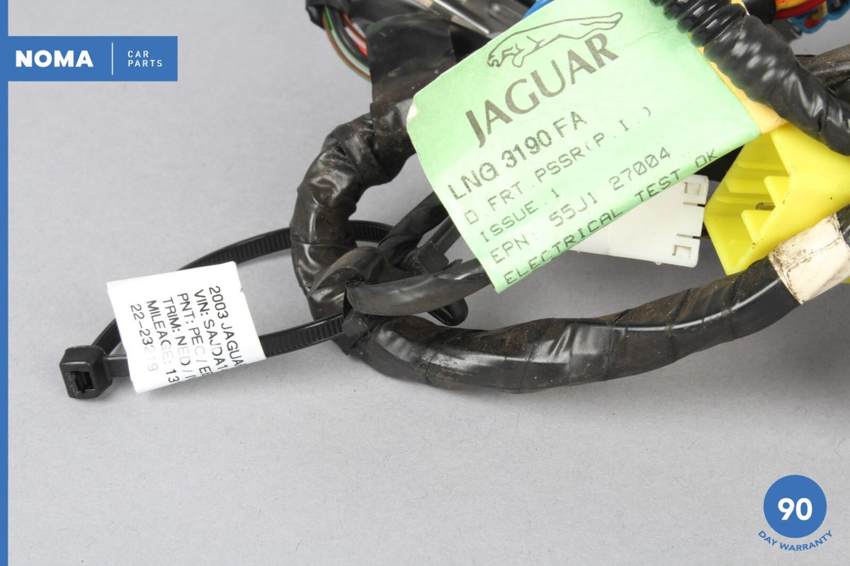 98-03 Jaguar XJ8 XJR X308 Front Right Passenger Door Wire Wiring Harness OEM - photo 4