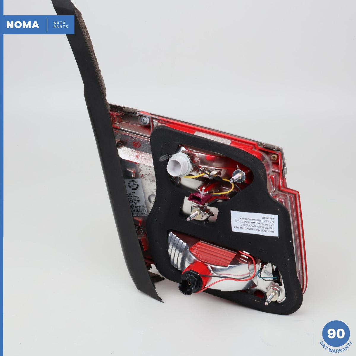 09-15 BMW 750Li F01 F02 Rear Right Passenger Side Inner Tail Light 7182206 OEM - photo 9