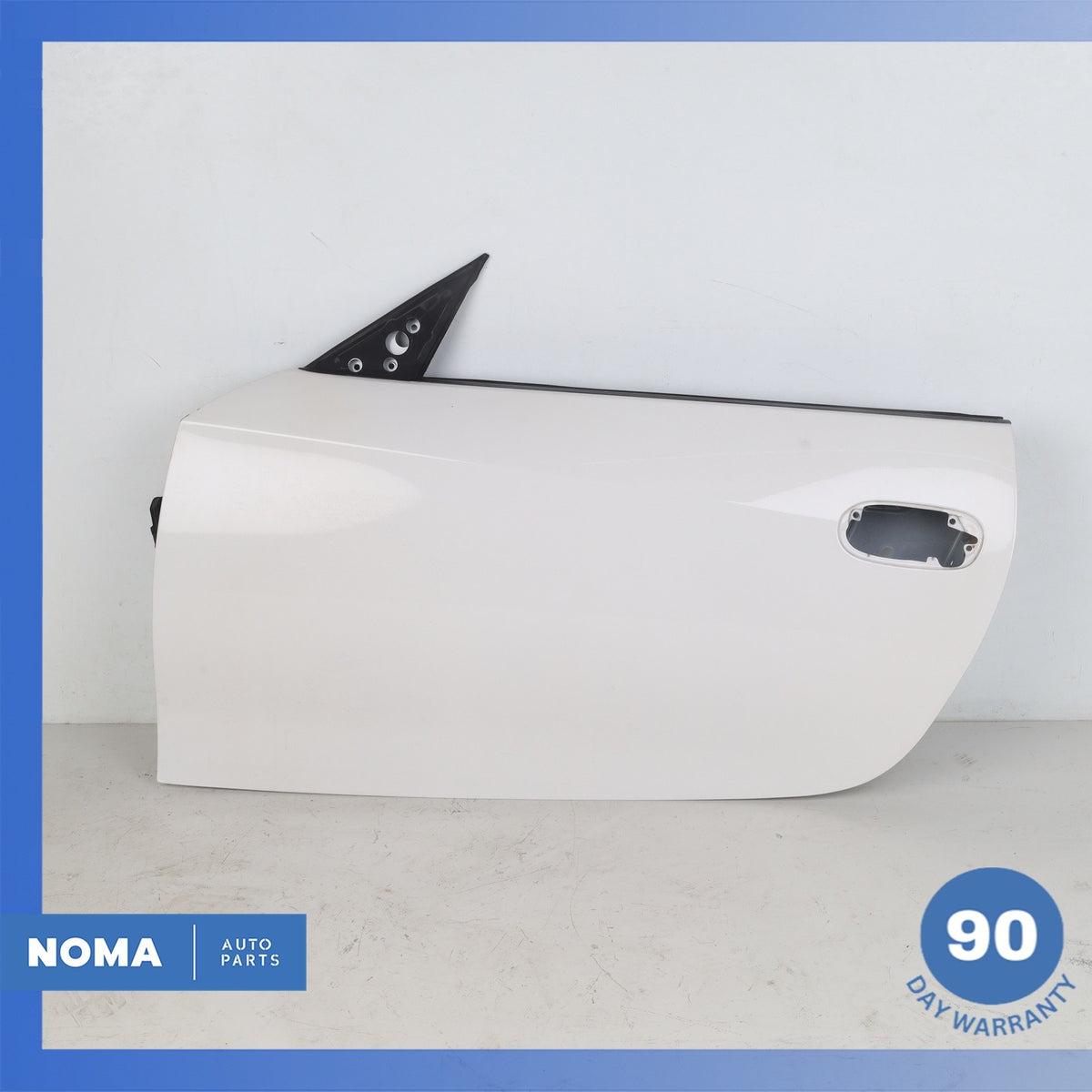 03-08 BMW E85 E86 Z4 Left Driver Side Door Shell Panel White OEM - photo 1