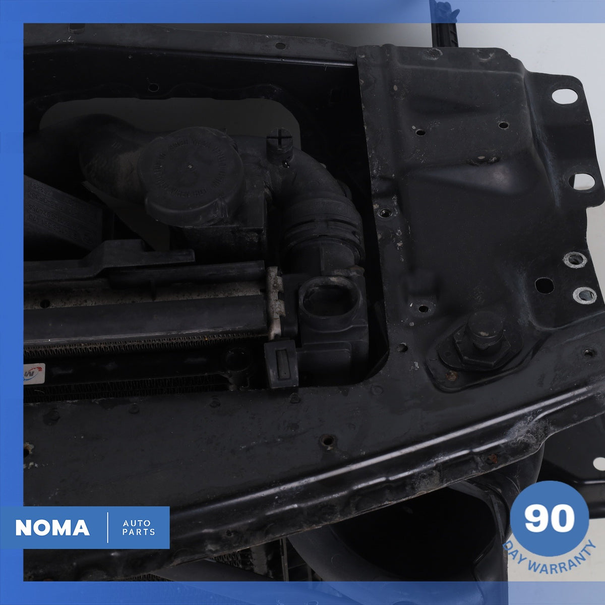 03-08 BMW E85 E86 Z4 Engine Motor Radiator Support Frame Assembly w/ Fan OEM - photo 14