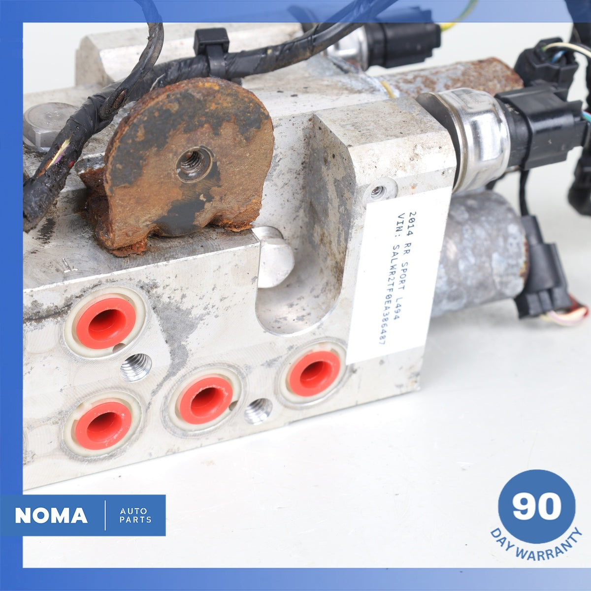 13-22 RR Sport L494 L405 Active Suspension Stabilizer Hydraulic Valve Block OEM - photo 13