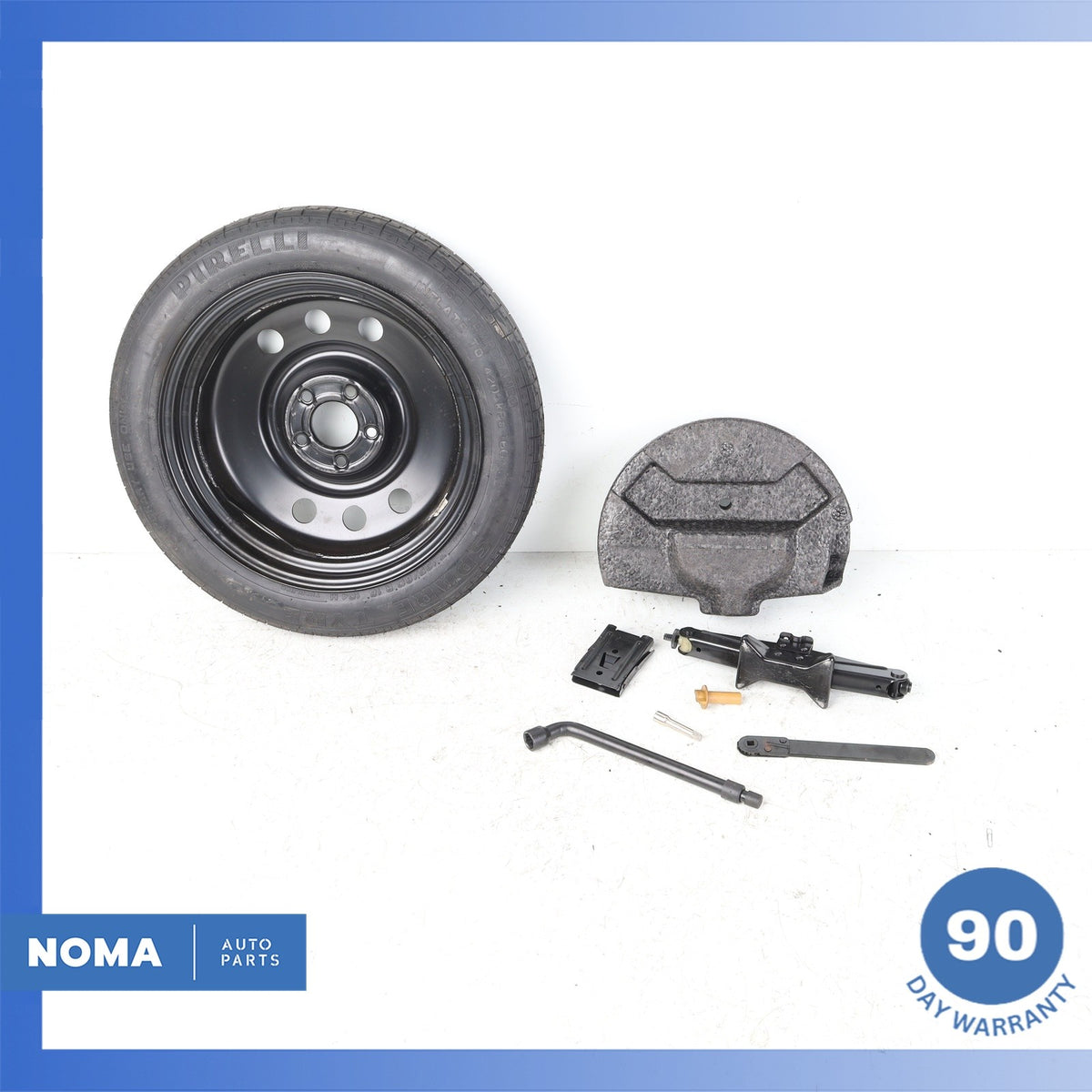 00-06 Jaguar X100 XK8 Emergency Spare Tire Wheel Donut Rim w/Tool Kit OEM - photo 10