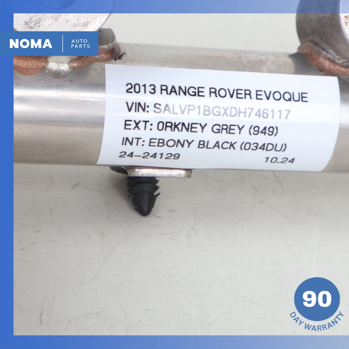 12-17 Range Rover Evoque L538 XF 2.0L Fuel Injector Rail Line Manifold OEM - photo 16