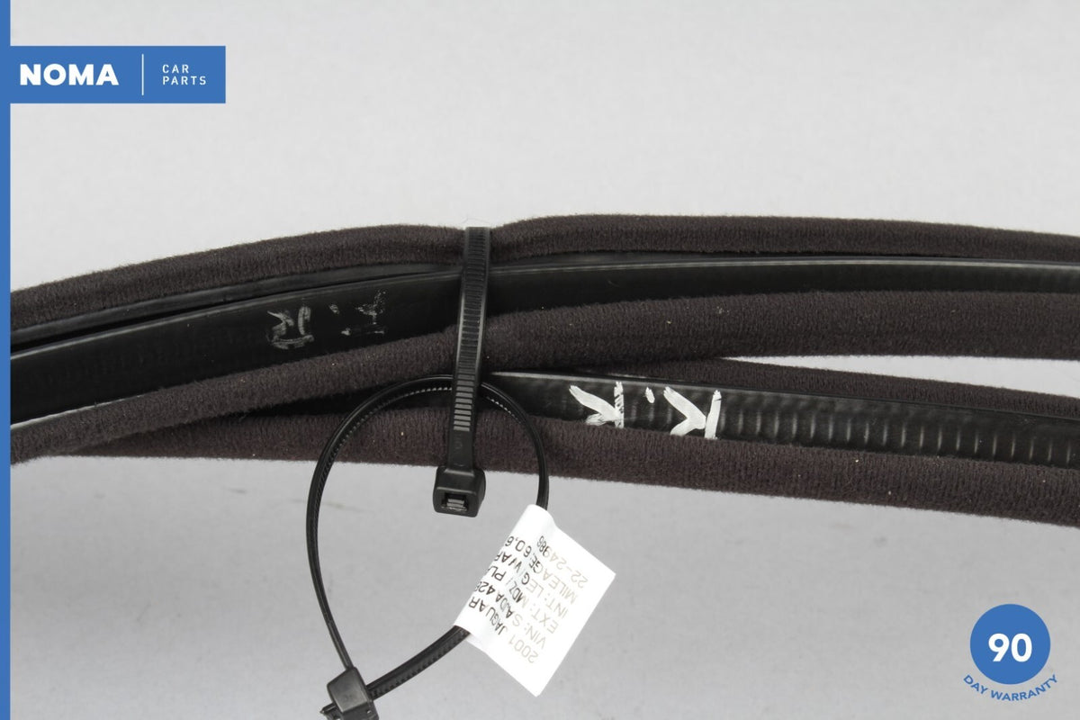 97-06 Jaguar XKR X100 Right Passenger Side Door Window Weatherstrip Seal Set OEM - photo 9