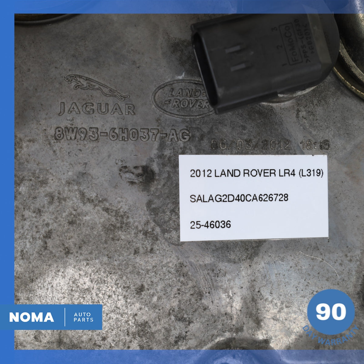 10-23 LR Land Rover L319 LR4 F-Type XJ Left Side Engine Timing Chain Cover OEM - photo 13