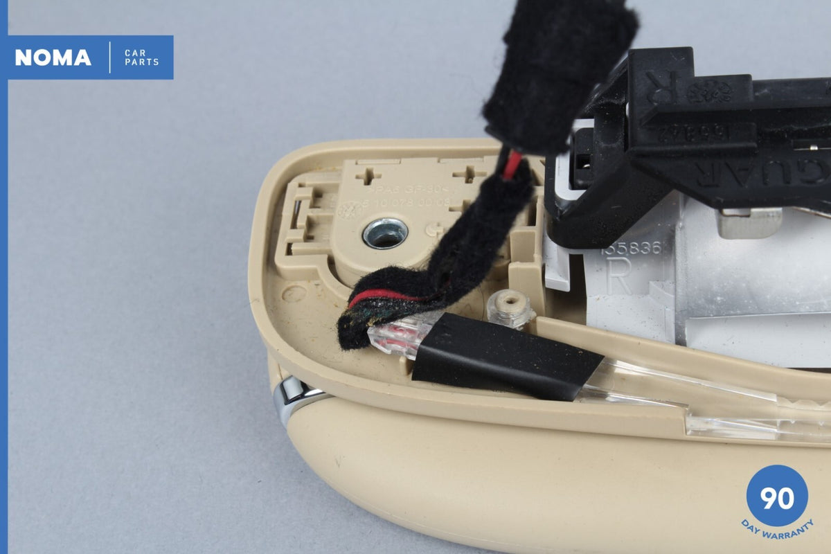 04-09 Jaguar XJ8 VDP X350 X358 Rear Right Side Roof Grab Handle w/ Lamp SEL OEM - photo 13