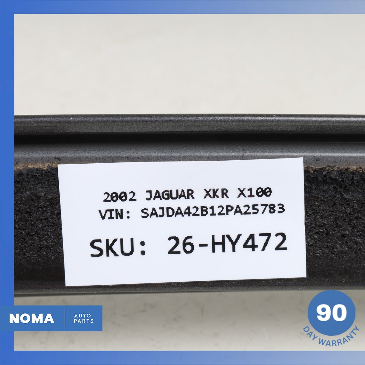 97-06 Jaguar X100 XK8 XKR Front Right Windshield Exterior A-Pillar Molding OEM - photo 12
