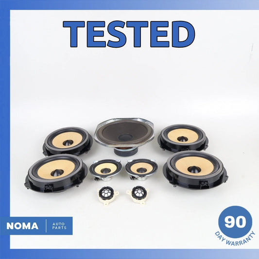 09-12 Jaguar X250 XF B&W Interior Audio Sound Loud Tweeter Bass Speaker Set OEM - photo 1