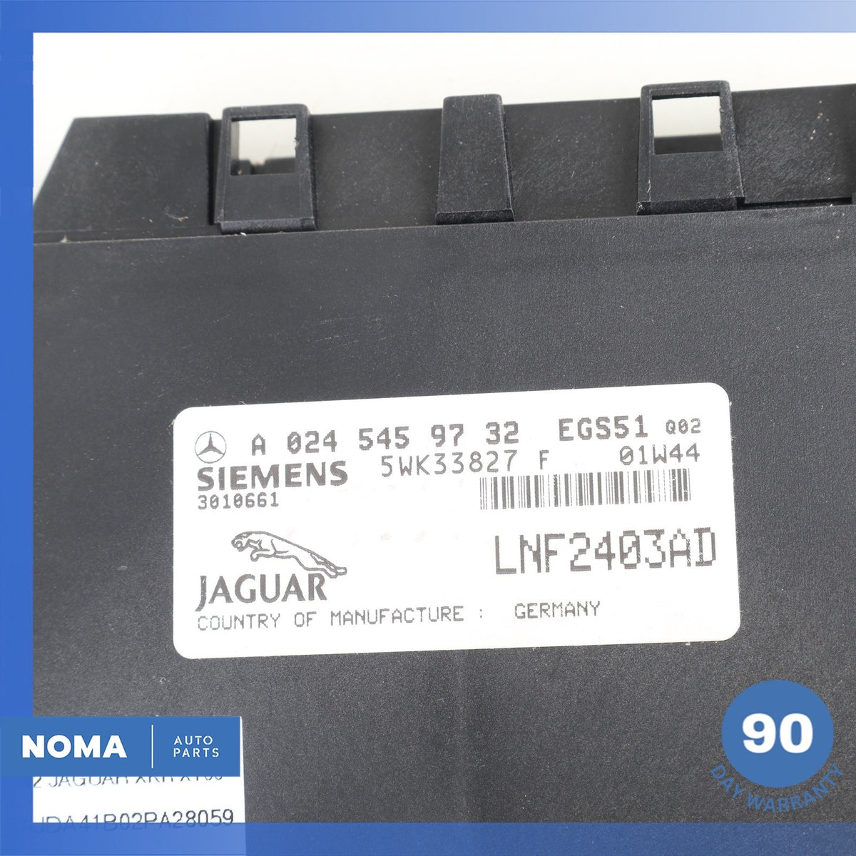 Jaguar X100 XKR TCU TCM Transmission Control Module LNF2403AD OEM - photo 11