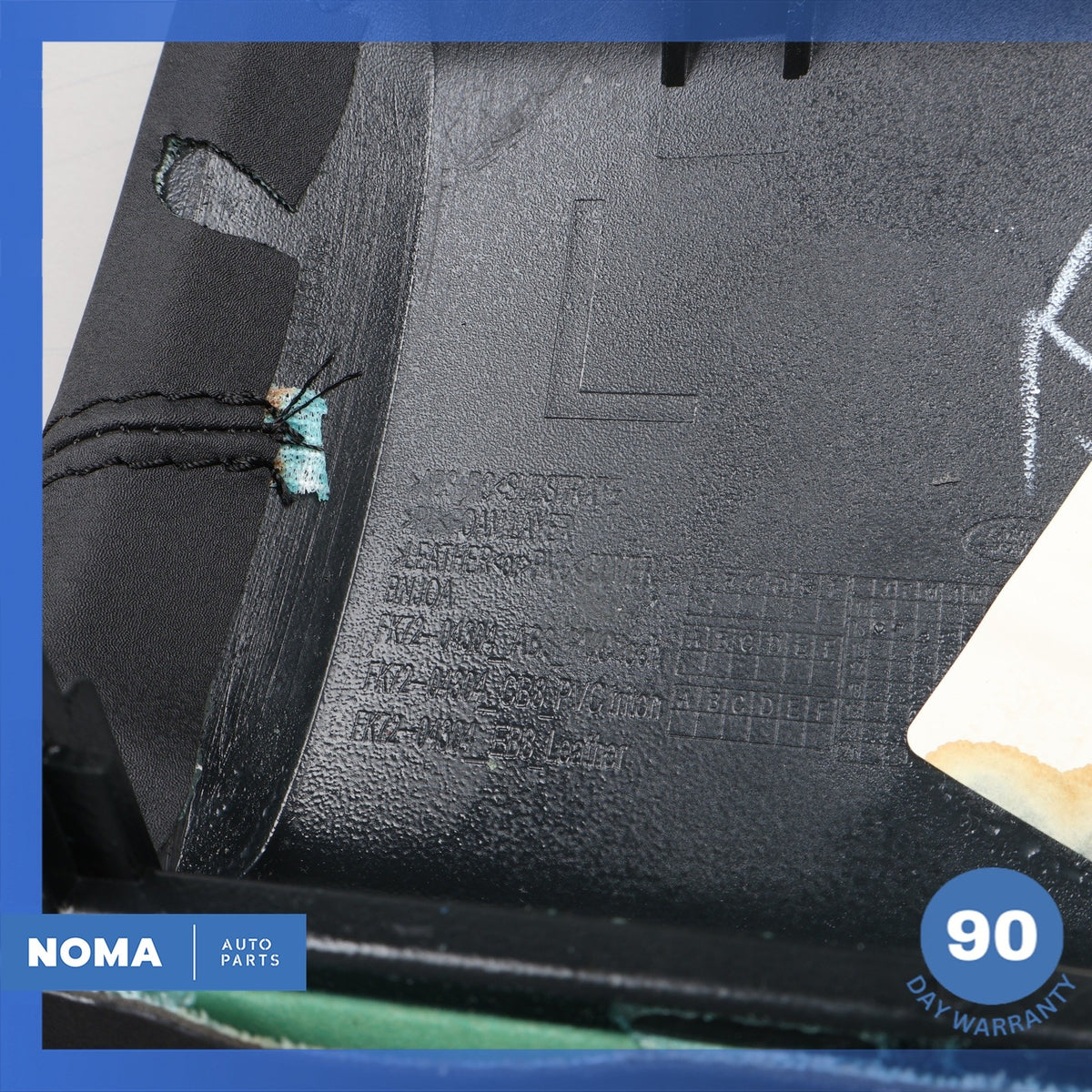 15-19 LR Discovery Sport L550 Dash Dashboard Cover Panel Trim Set Black OEM - photo 20