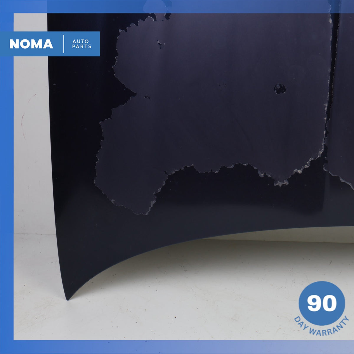 08-09 Jaguar X358 XJ8 XJR Hood Bonnet Panel Lid w/ Liner Indigo Blue OEM - photo 9