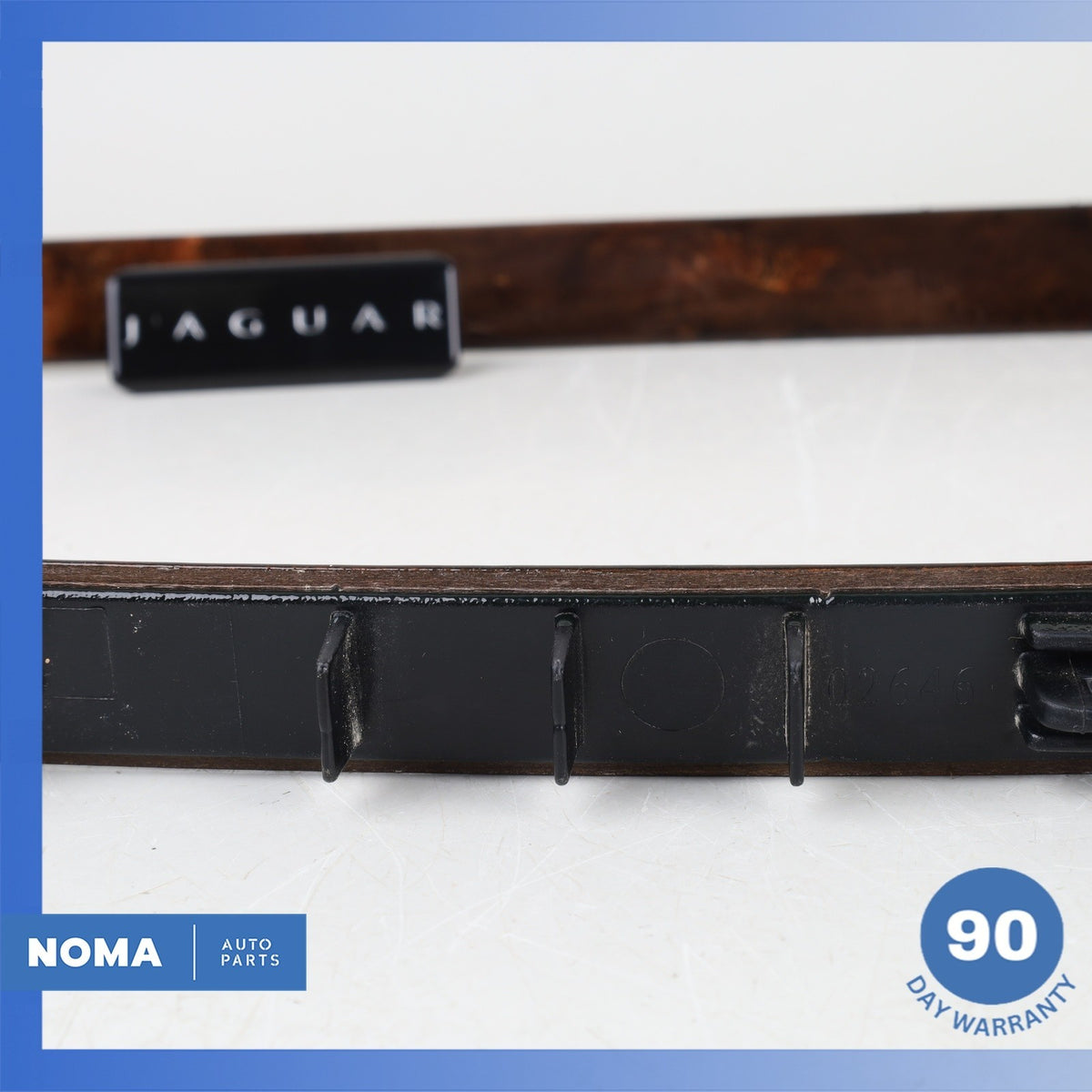 10-19 Jaguar X351 XJ XJR Left & Right Side Dashboard Molding Trim Set Wood OEM - photo 14