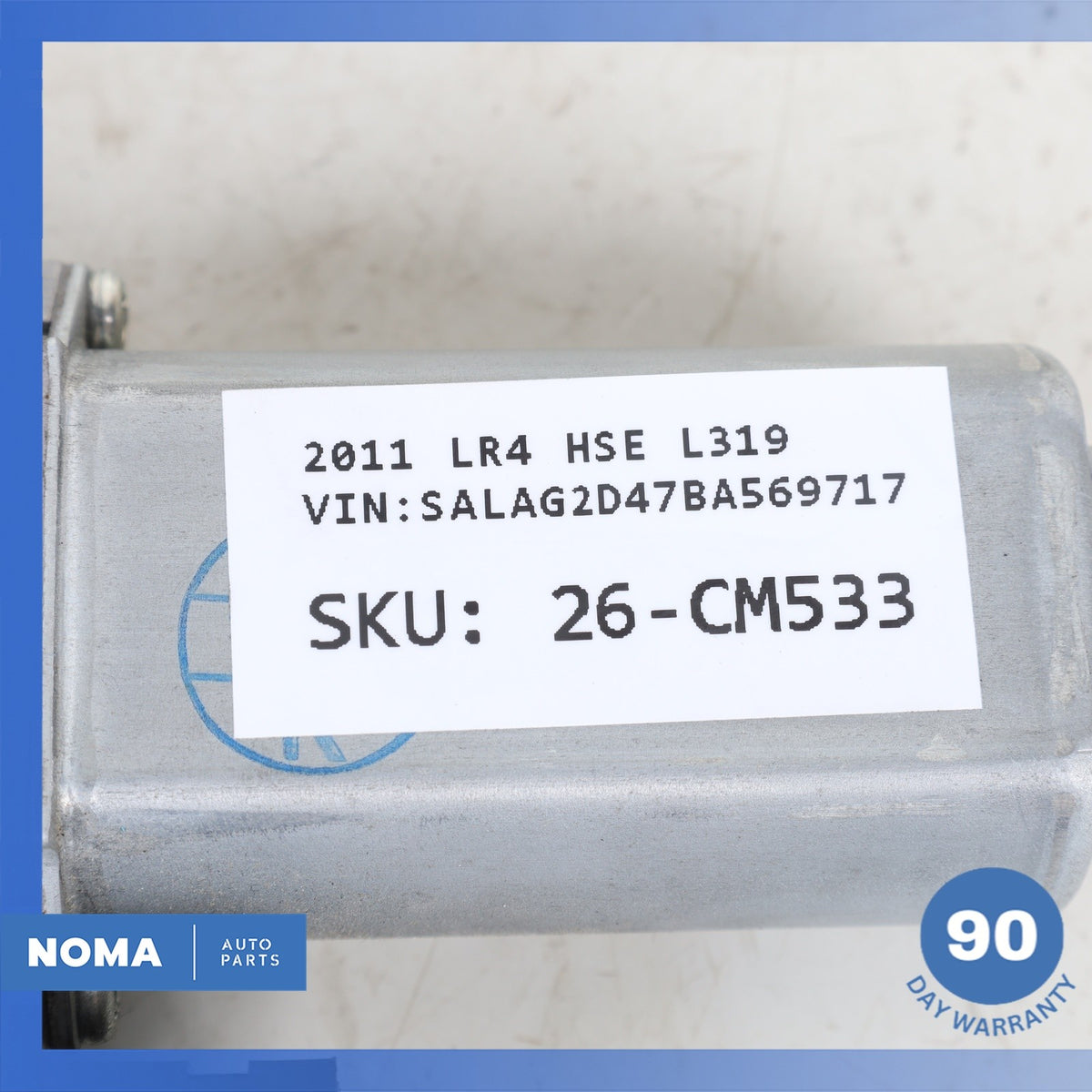 05-16 Land Rover L319 LR4 LR3 Rear Glass Windshield Wiper Motor CH3217C421BC OEM - photo 12