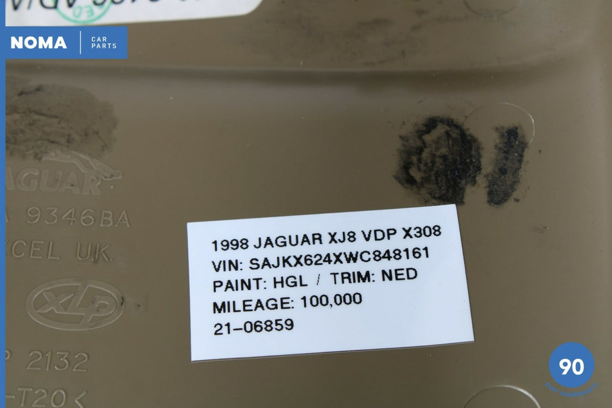 98-03 Jaguar XJ8 XJR VDP X308 Steering Column Cover Panel Trim LJA6466AD AEK OEM - photo 9