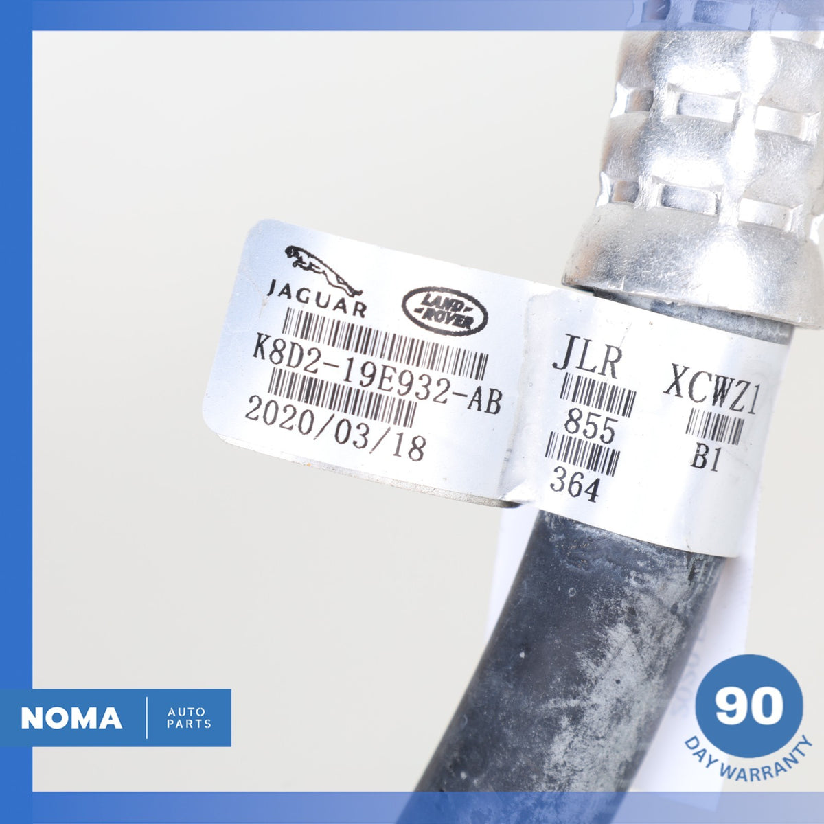2020 LR Range Rover Evoque L551 A/C AC Air Conditioning Condenser Line Tube OEM - photo 10