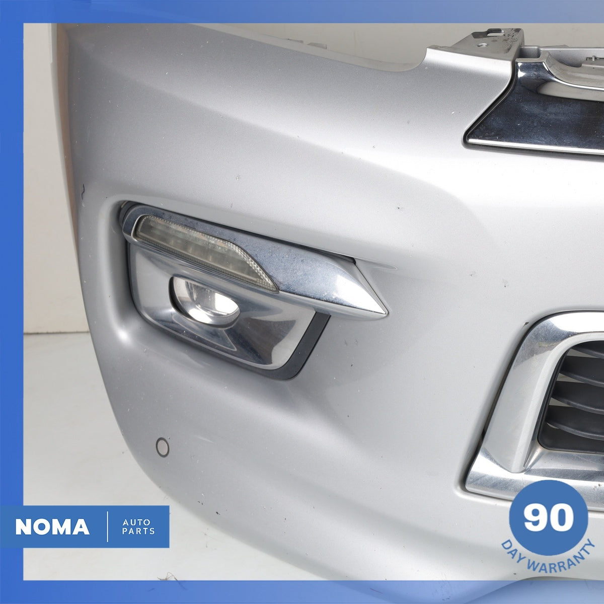 15-17 Infiniti Z62 QX80 Front Bumper Cover Panel Assembly Silver 620225ZA0H OEM - photo 12