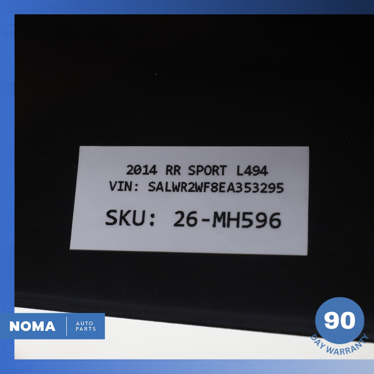 13-22 LR Range Rover L494 L405 Panorama Pano Roof Sun Shade OEM - photo 14