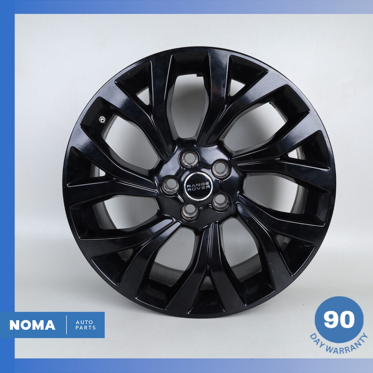 13-22 Land Rover Range Rover L405 Flute 9.5 x R21 21" Wheel Rim JK521007CA OEM - photo 1
