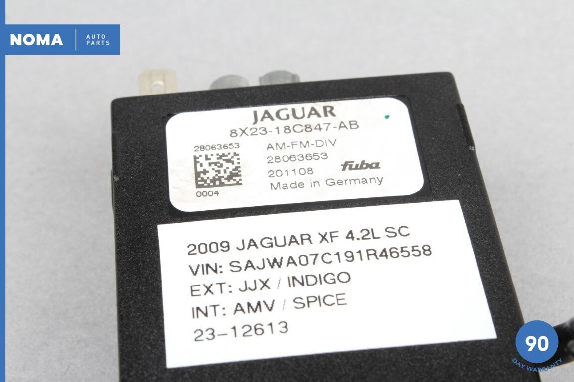09-11 Jaguar XF XFR X250 Radio Stereo Audio Amplifier Amp 8X2318C847AB OEM - photo 11