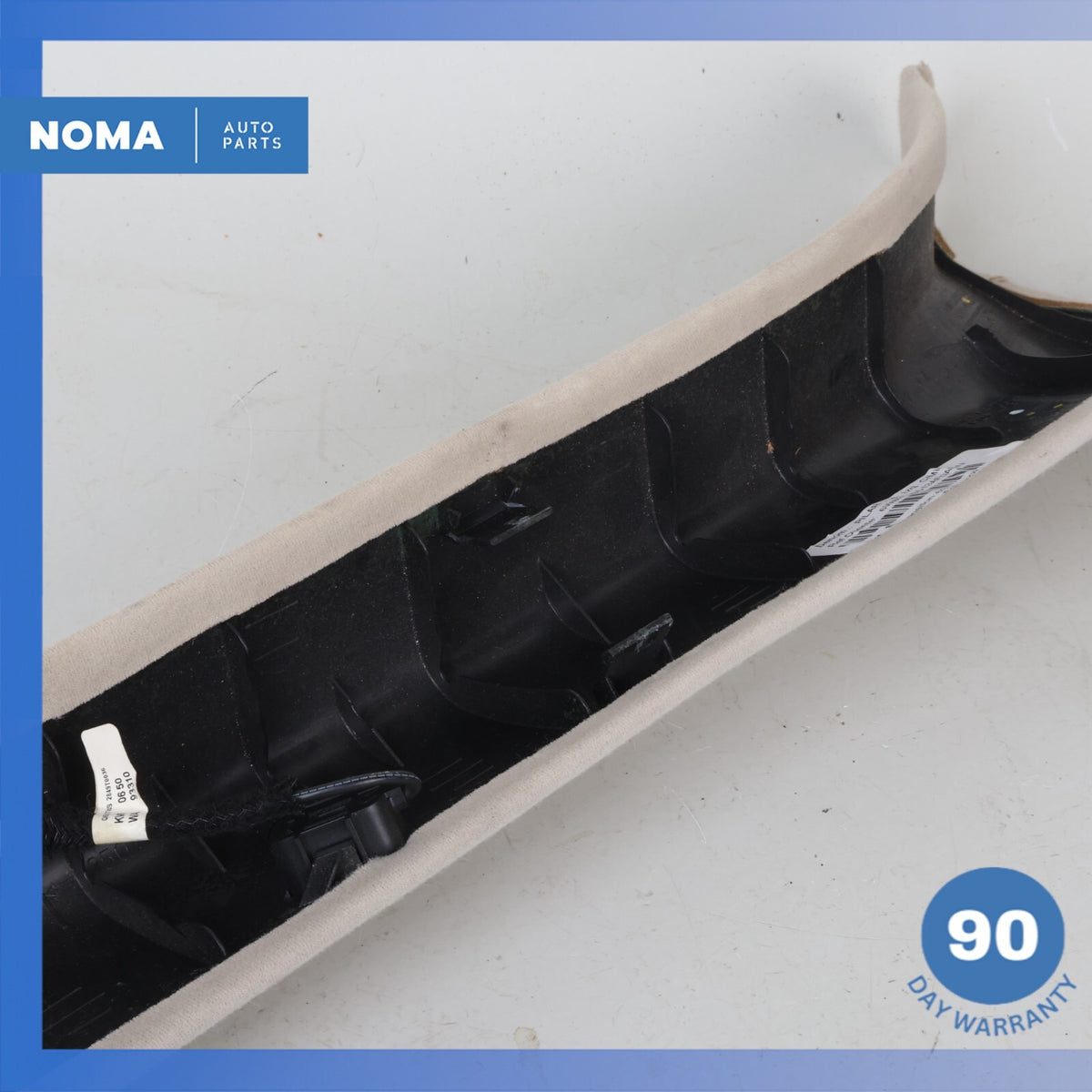 2007 Jaguar X150 XK XKR Front Left Driver Side A Pillar Trim Panel Beige OEM - photo 12