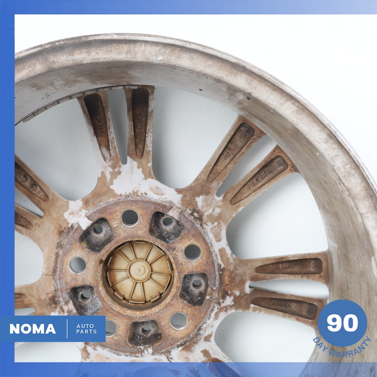 03-08 BMW E85 Z4 Style 103 8 x R17 17" Wheel Rim Silver 36116759841 OEM - photo 11