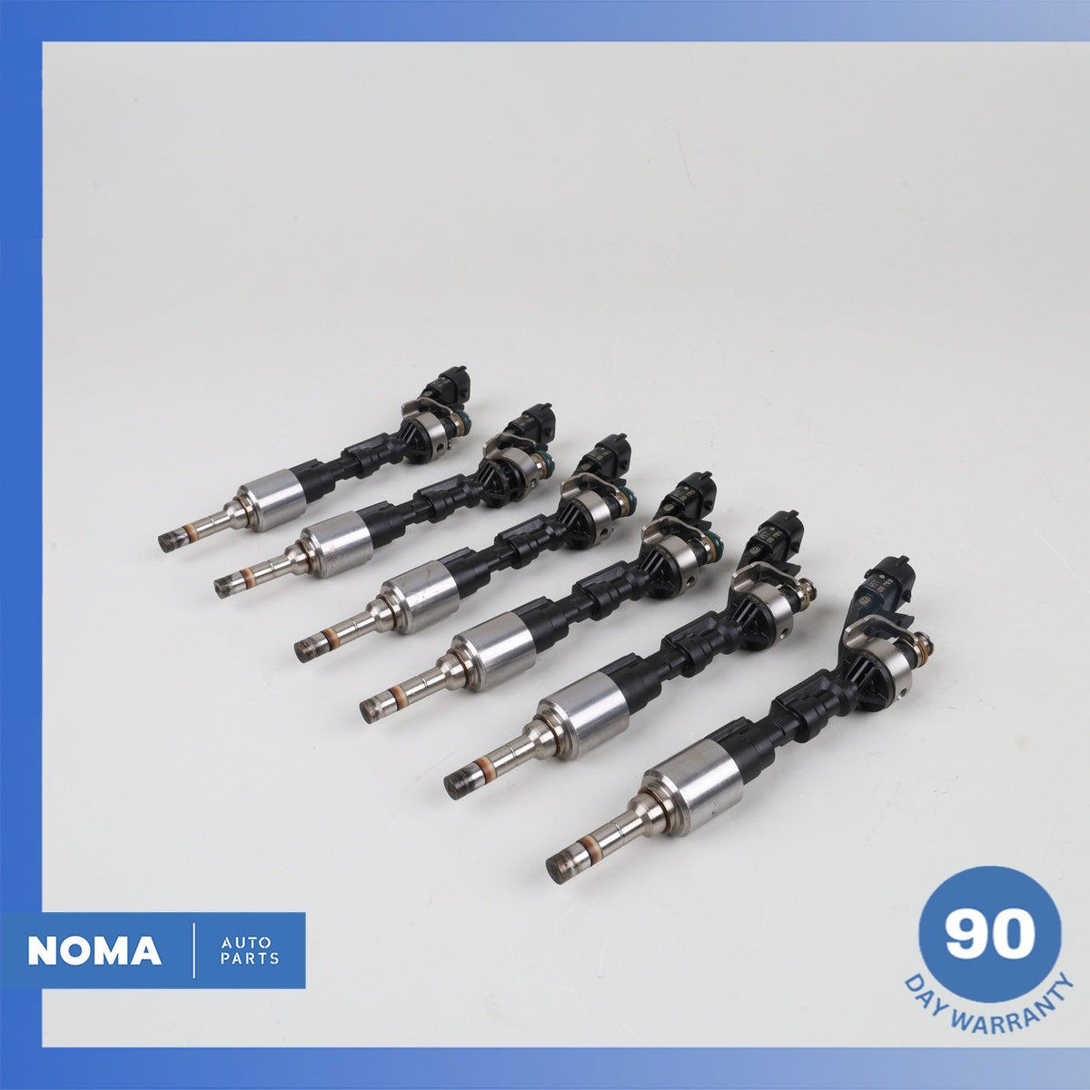 13-21 Jaguar X260 XF XJ F-Pace RR L494 3.0 AJ126S Fuel Injector Set OEM - photo 2