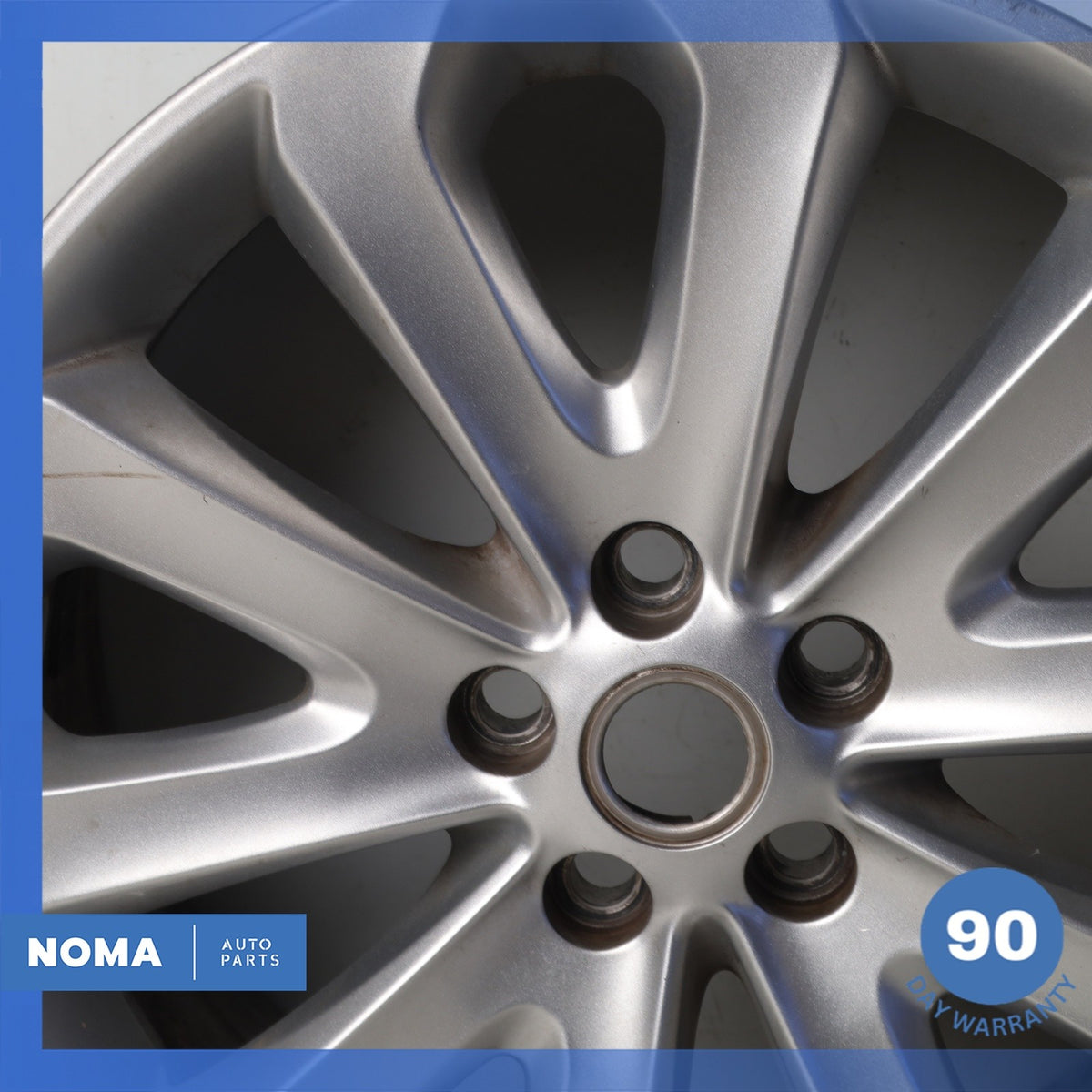 13-22 Land Rover Range Rover L405 Aeroviper 8.5 x R20 20" Wheel Rim Silver OEM - photo 7