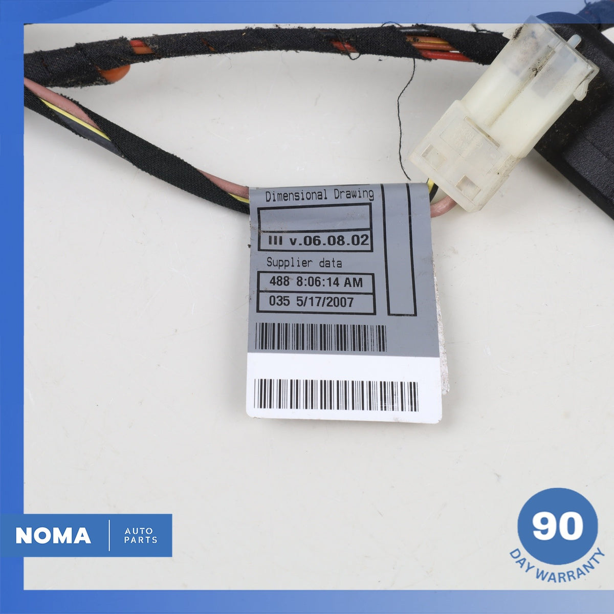 03-08 BMW E85 Z4 Roadster Convertible Top Rear Window Wire Harness 13173003 OEM - photo 7