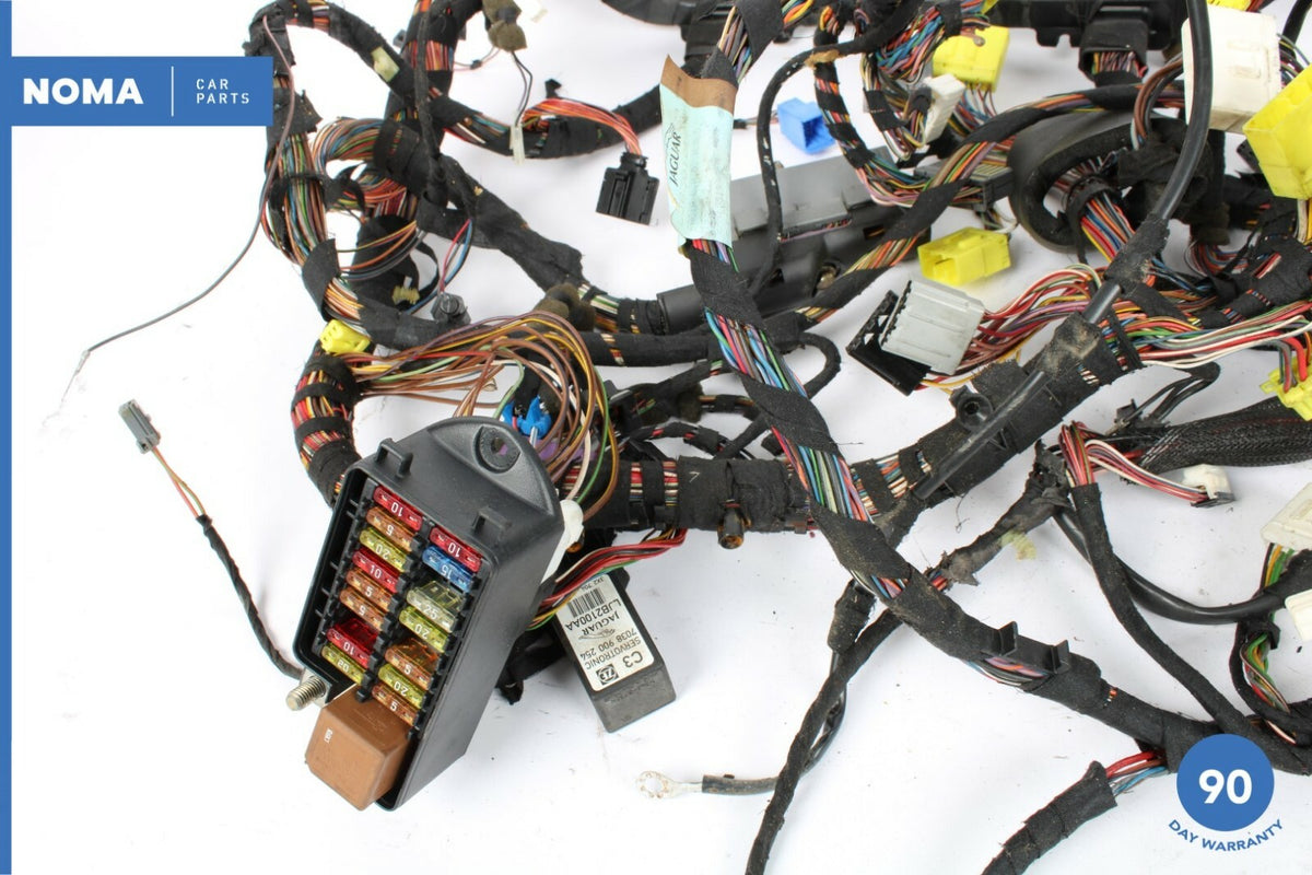 98-03 Jaguar X100 XK8 Dashboard Facia Wiring Harness LJB3010CF OEM - photo 5