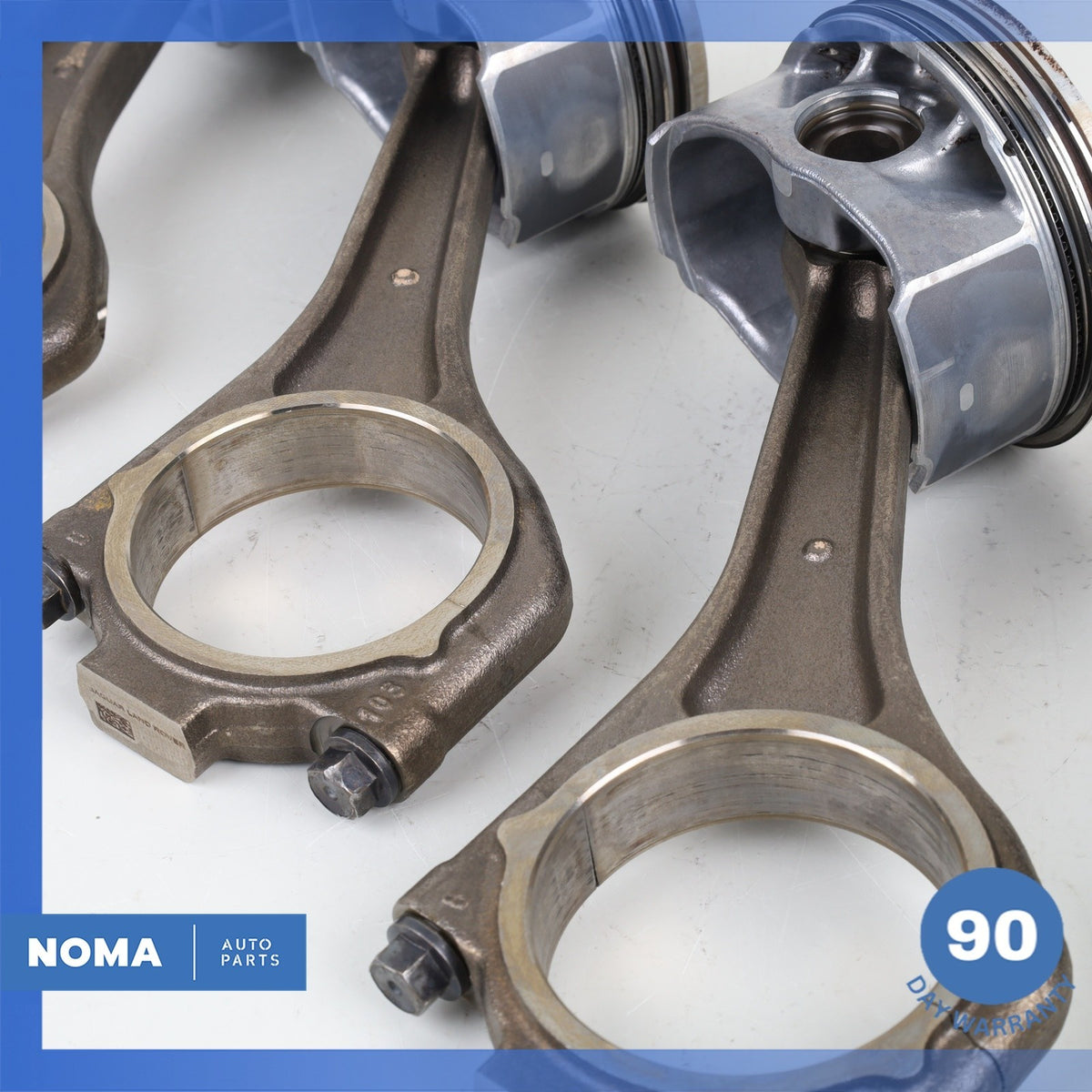 13-21 Range Rover Sport L494 3.0L AJ126S Engine Piston Connecting Rod Set OEM - photo 6
