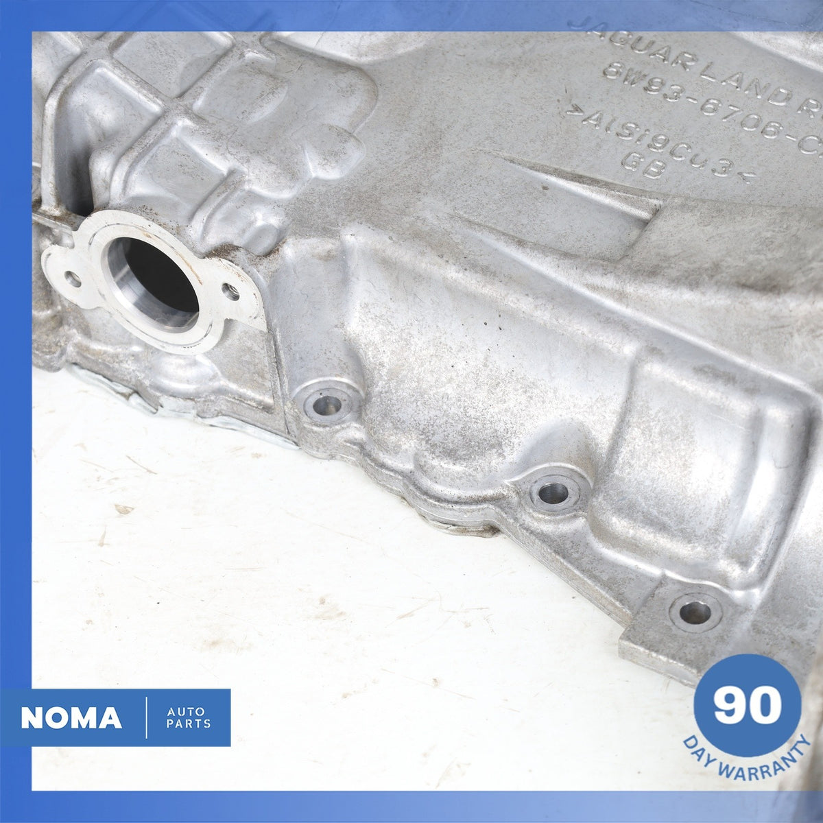 10-21 Jaguar X351 XJ F-Type RWD Engine Motor Oil Fluid Sump Pan OEM 71k - photo 4