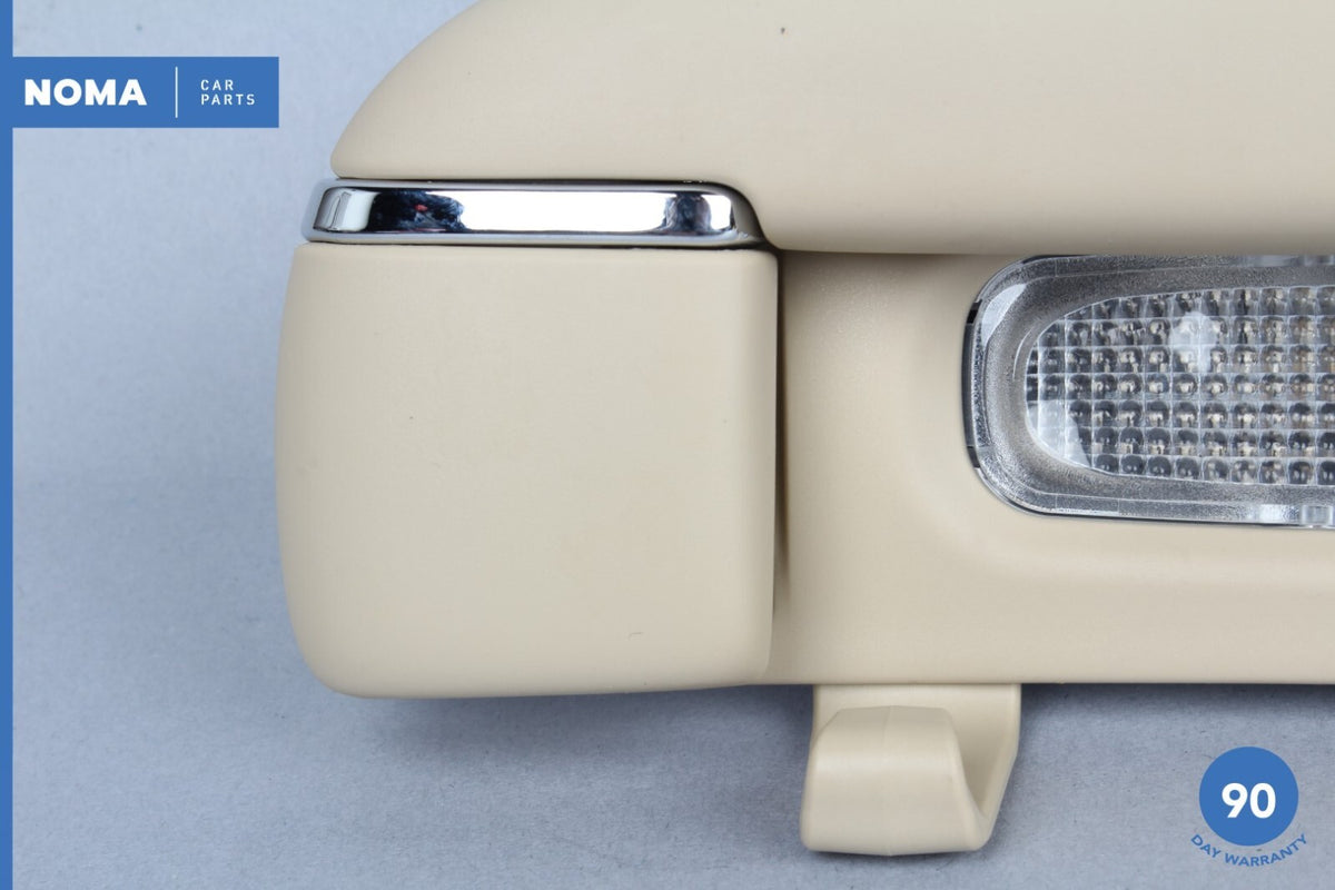 04-09 Jaguar XJ8 VDP X350 X358 Rear Right Side Roof Grab Handle w/ Lamp SEL OEM - photo 4
