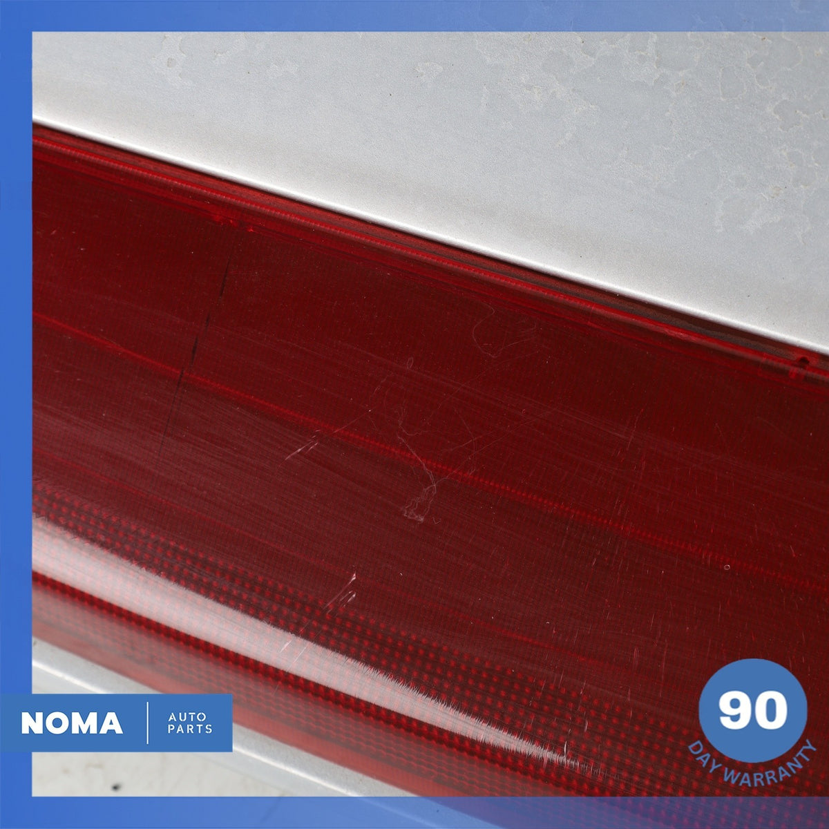 06-09 Range Rover Sport L320 Rear Trunk Spoiler Wing w/ Brake Light Silver OEM - photo 9