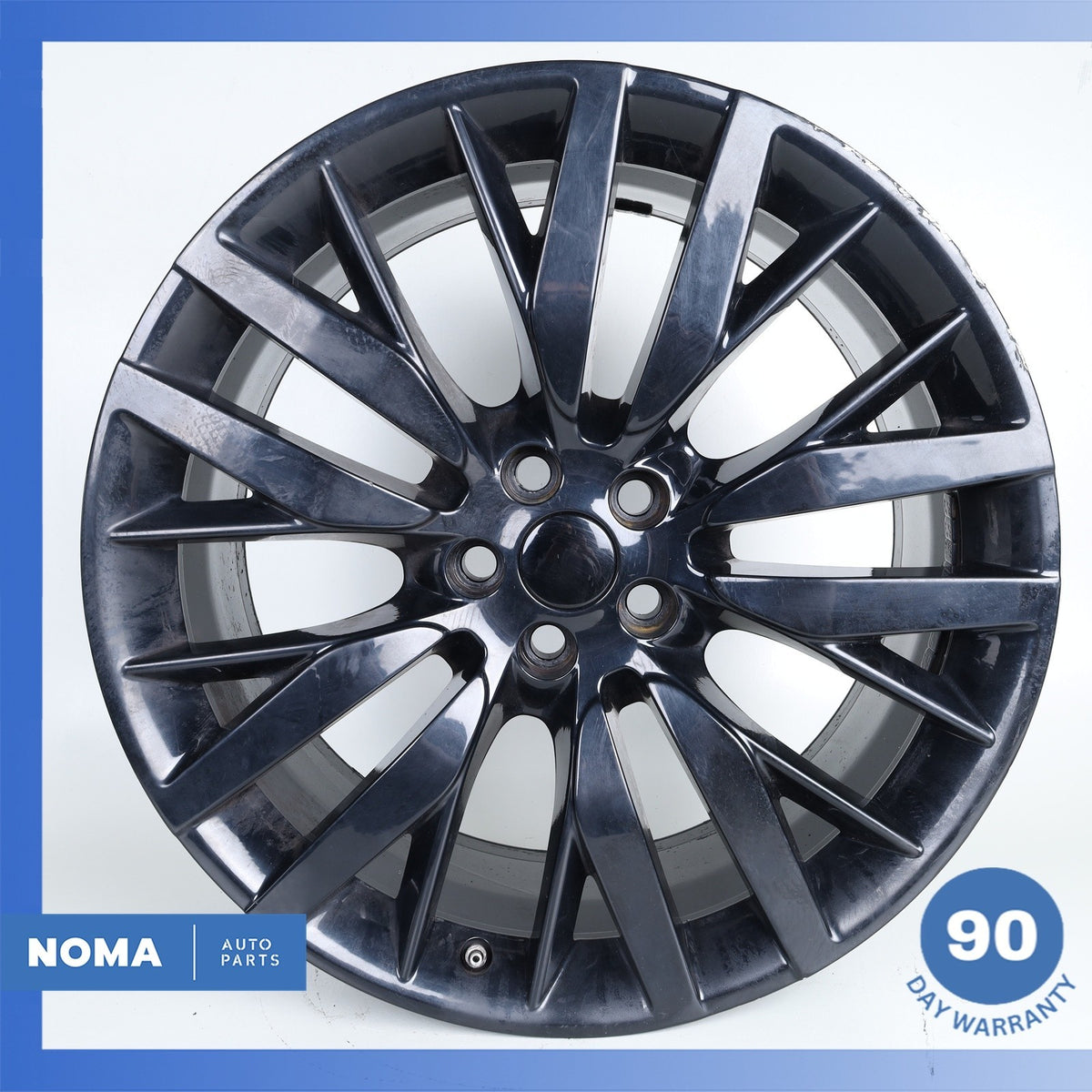14-22 Land Rover Range Rover Sport L494 10 x R22 22" Wheel Rim Black OEM - photo 1