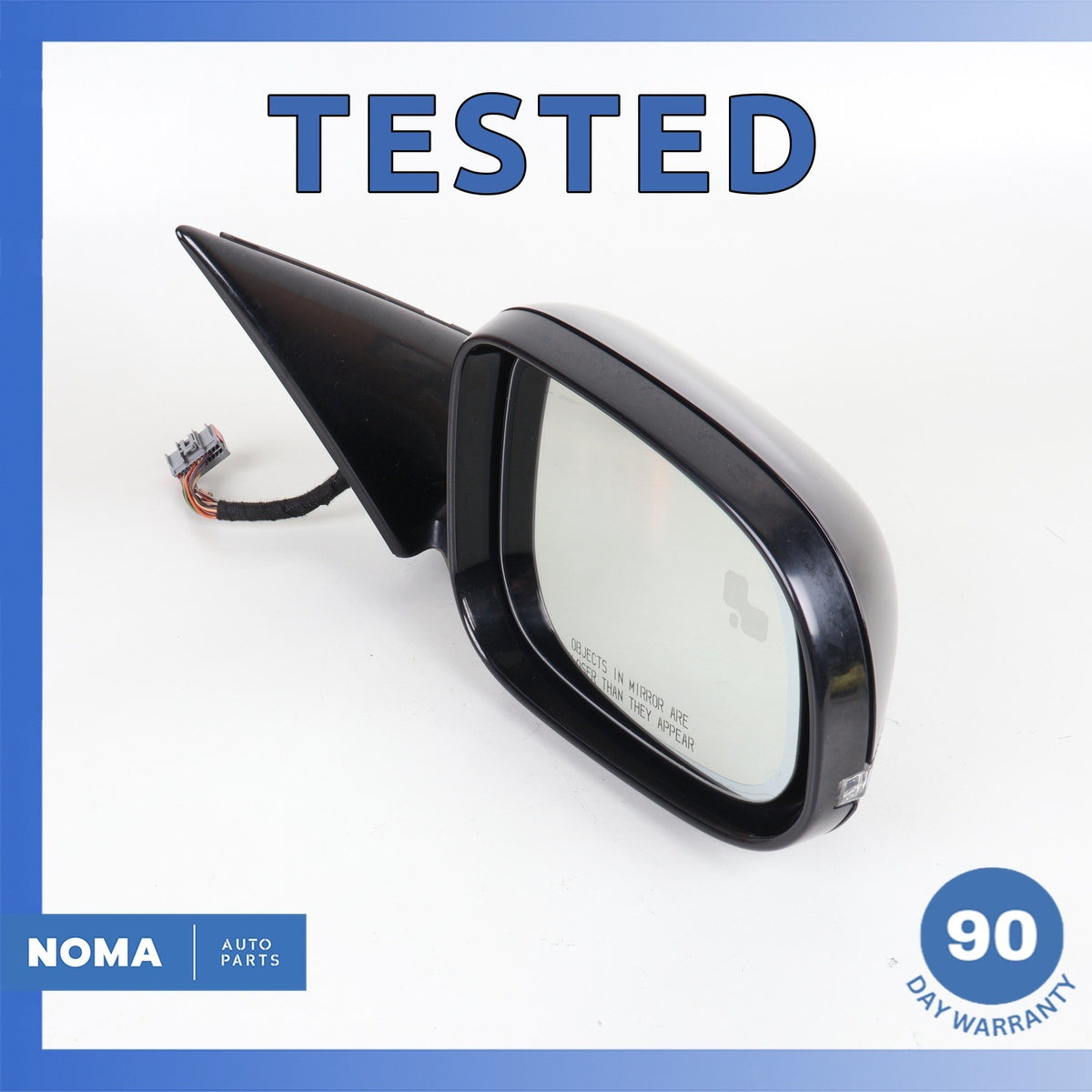 10-19 Jaguar X351 XJ XJR Right Side Rear View Door Mirror w/ Blind Spot OEM - photo 1