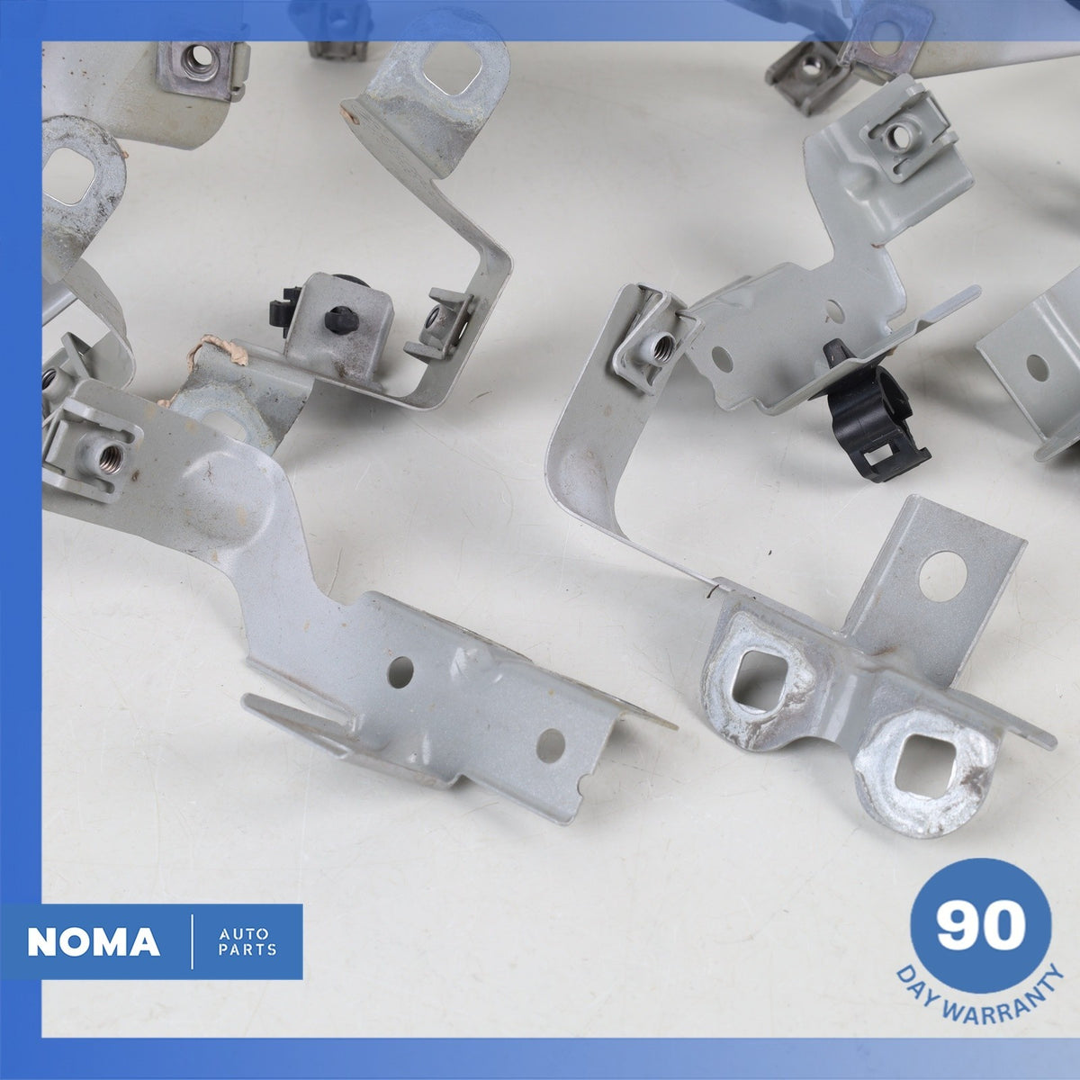BMW F07 535i 550i GT Front Left & Right Fender Wing Support Bracket Set OEM - photo 7