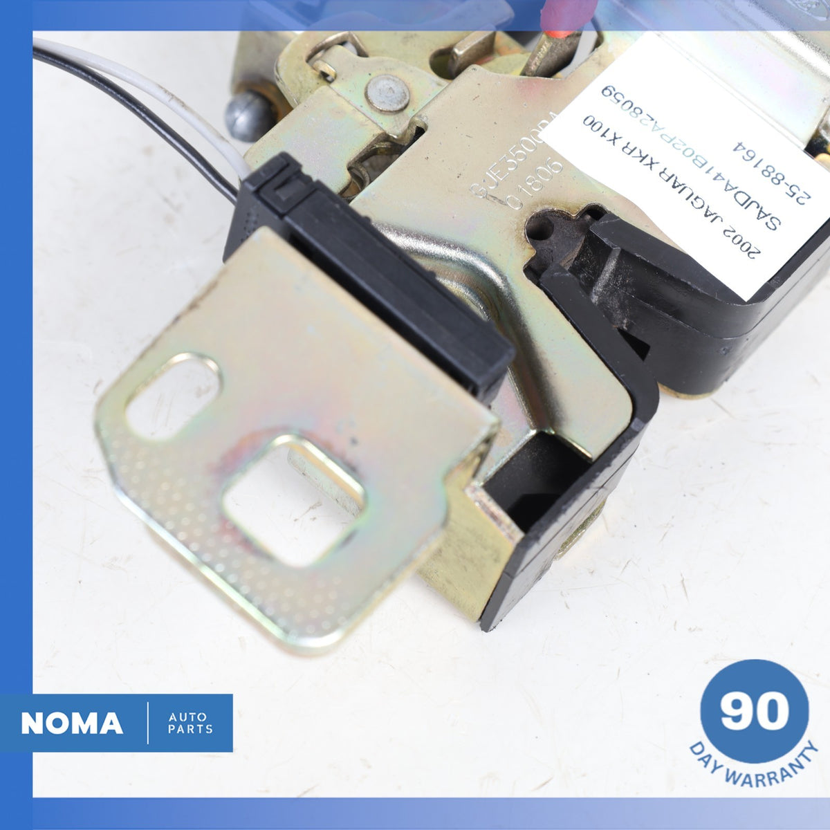 01-06 Jaguar X100 XKR XK8 Trunk Boot Latch Lock Mechanism w/ Cable GJE3500BB OEM - photo 12