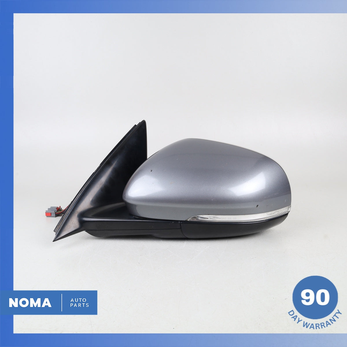 10-19 Jaguar X351 XJ XJR Left Side Rear View Door Mirror w/ Blind Spot OEM - photo 12