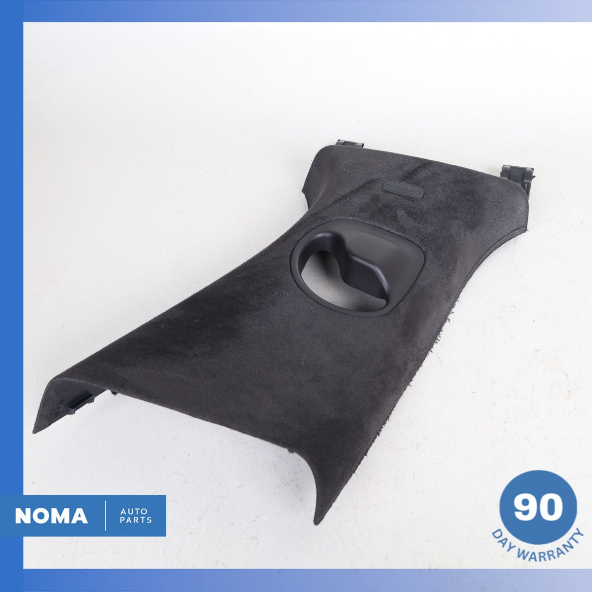 2020 Jaguar X761 F-Pace Right Side B Pillar Trim Panel Suede Black OEM 57k - photo 1