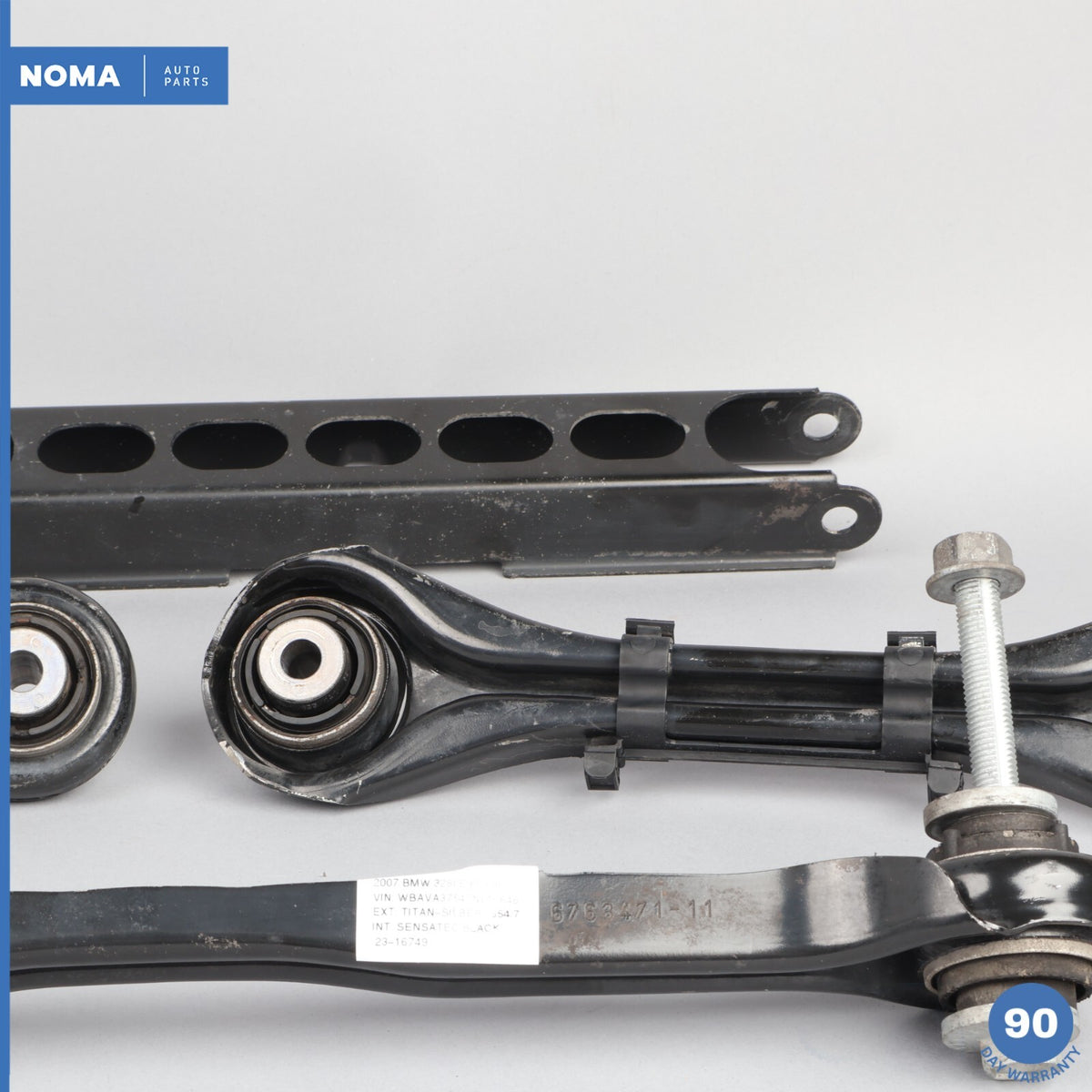 07-11 BMW 328i 335i E90 Rear Right Side Suspension Control Arm Set of 4 OEM - photo 12