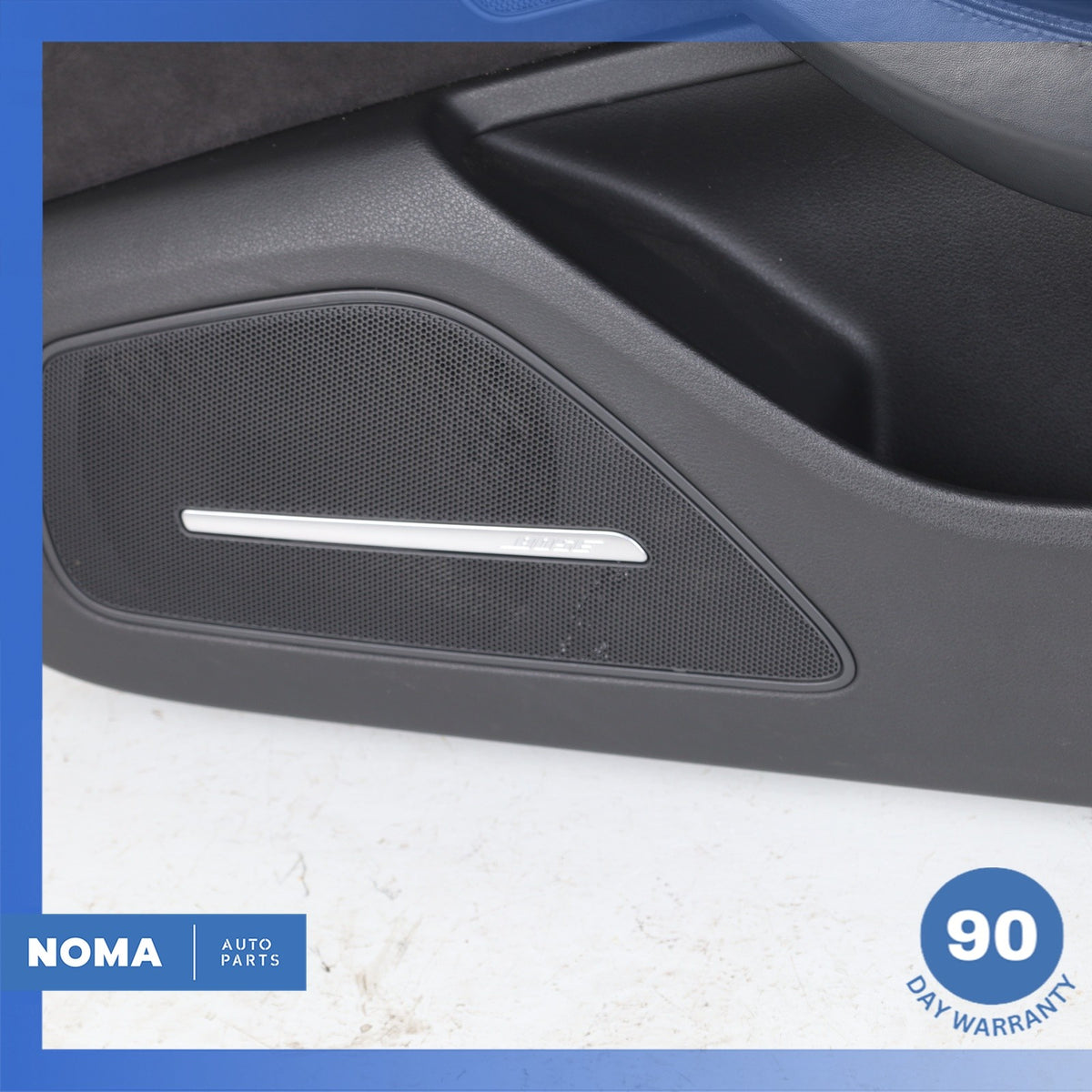 11-18 Audi D4 A8L Front Right Side Interior Door Panel Trim Black Suede OEM - photo 7