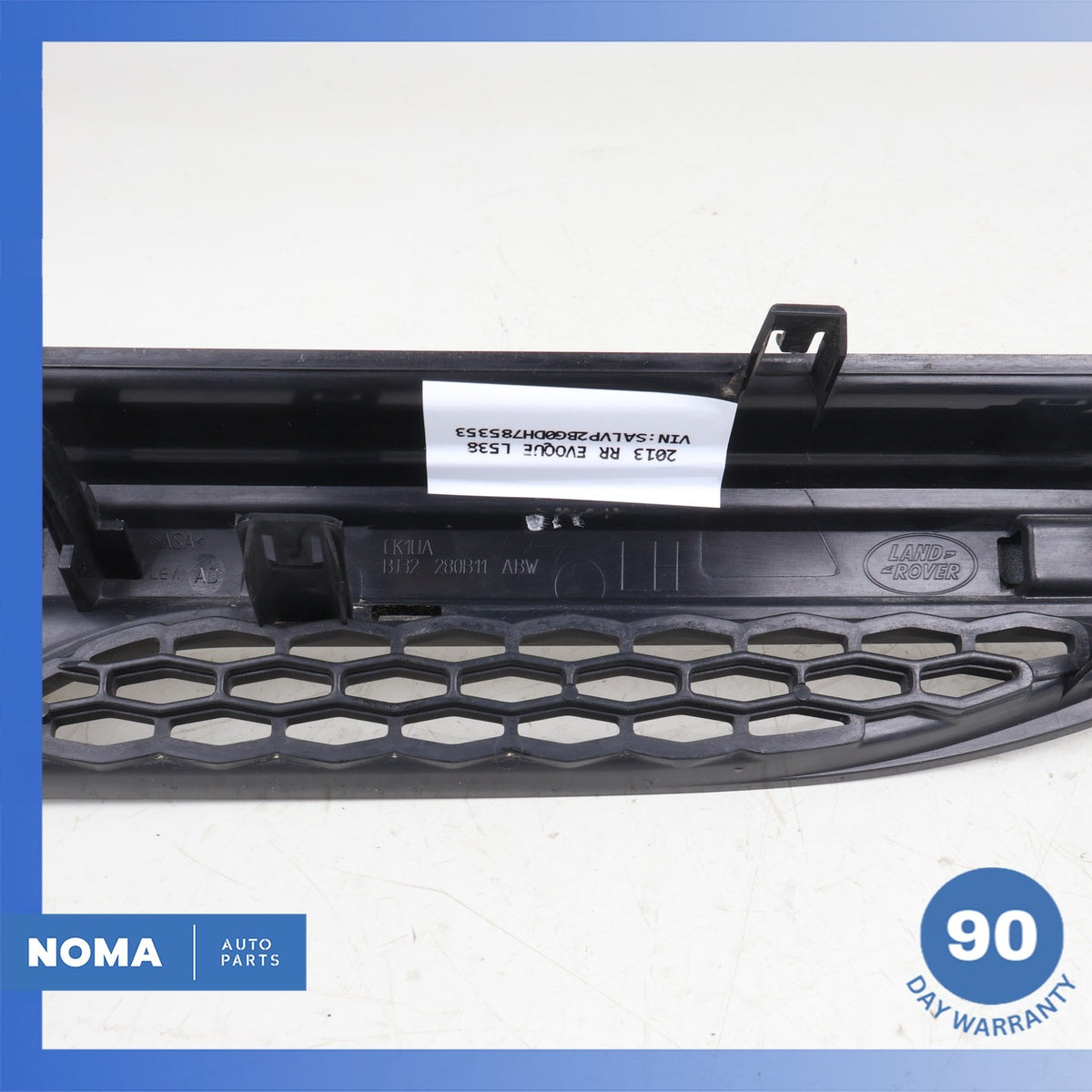 12-19 LR Range Rover Evoque L538 Front Left Driver Side Fender Grille Grill OEM - photo 6